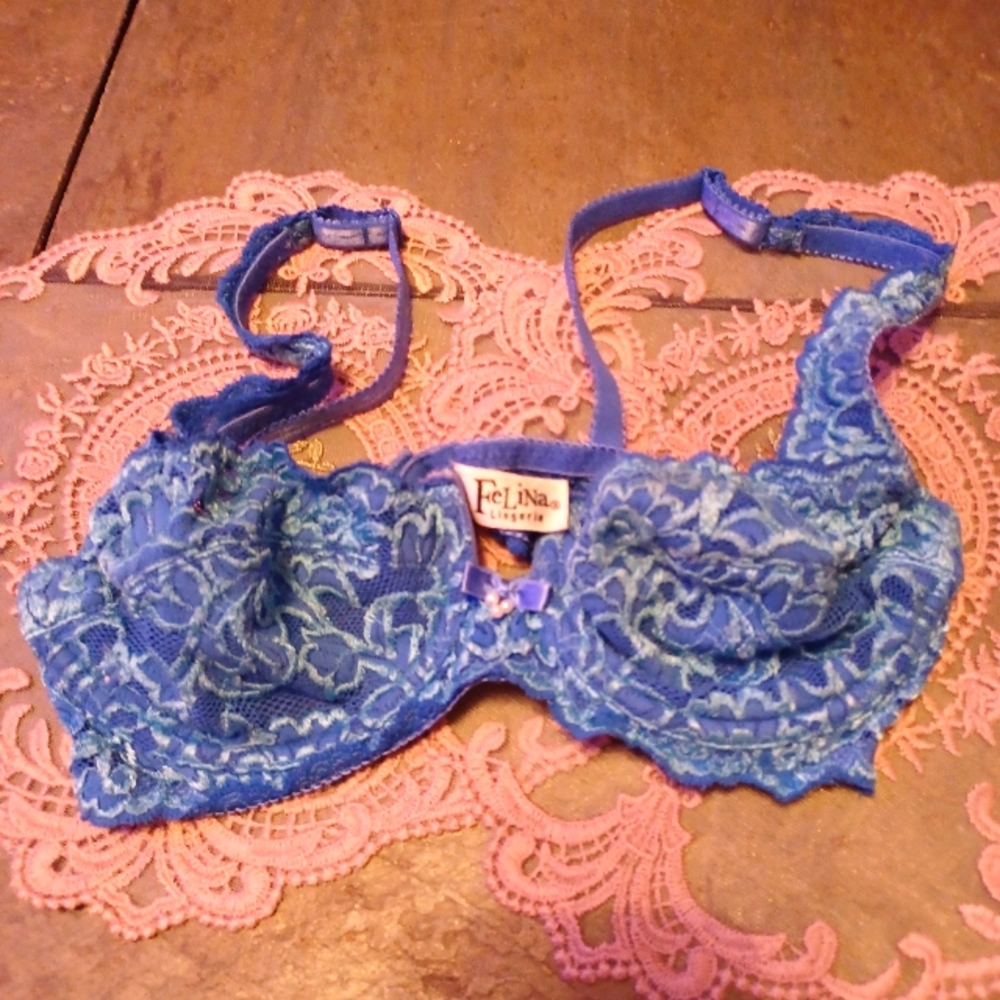 Felina blue bra